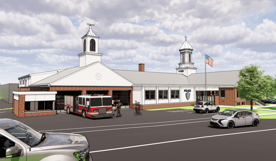 Town of Lynnfield Shares Cost Estimate and Design Renderings for Proposed Public Safety and Town Hall Building Projects
